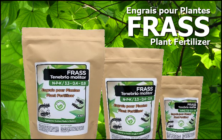 Engrais pour Plantes FRASS, Montréal, Québec